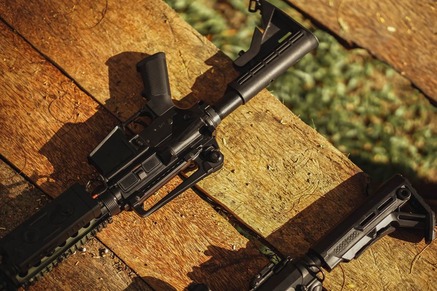 M4 AIRSOFT RIFLE — M4 AEG